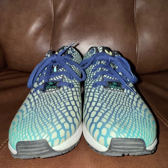 Adidas Zx Flux Xeno Mint (Glow In The dark) size 6 - Picture 4 of 11